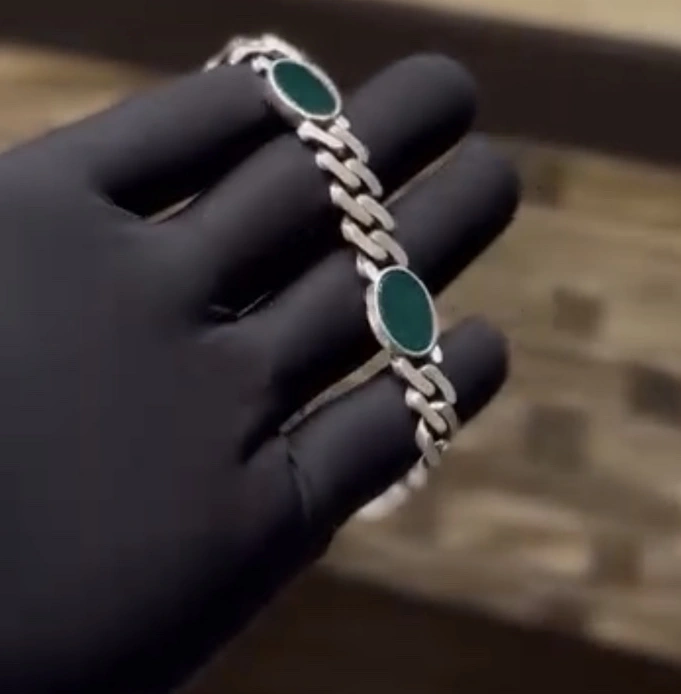 Silver jewellery craftsmanship
